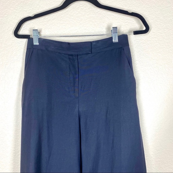 COS high waisted flare wide leg cropped dress pants sz 2 - Picture 3 of 10